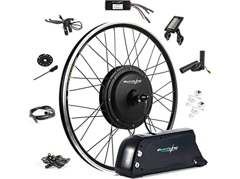 convert regular bicycle to electric 20"x4" Fat Tire 48V Ebike Front Wheel Kit Electric Bike Conversion Kit 1000W for Fat Tire Bike Motor Kit : Sports & Outdoors Tri Classic How to convert a regular