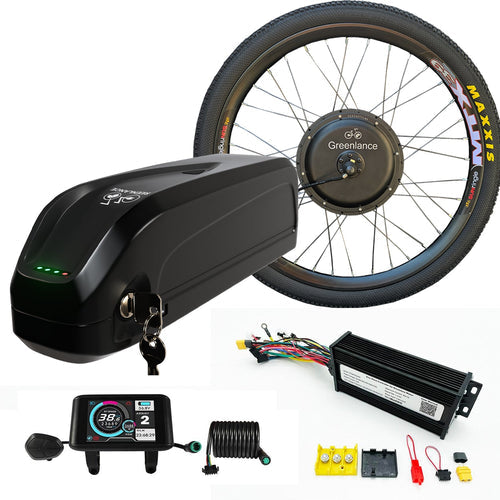 electric bicycle conversion kit uk Premium Offroad Bike Kit, 26" Rear Please select your size before purchasing that matches the information on the tyre sidewall GreenPedel 36v Electric Bicycle Conversion
