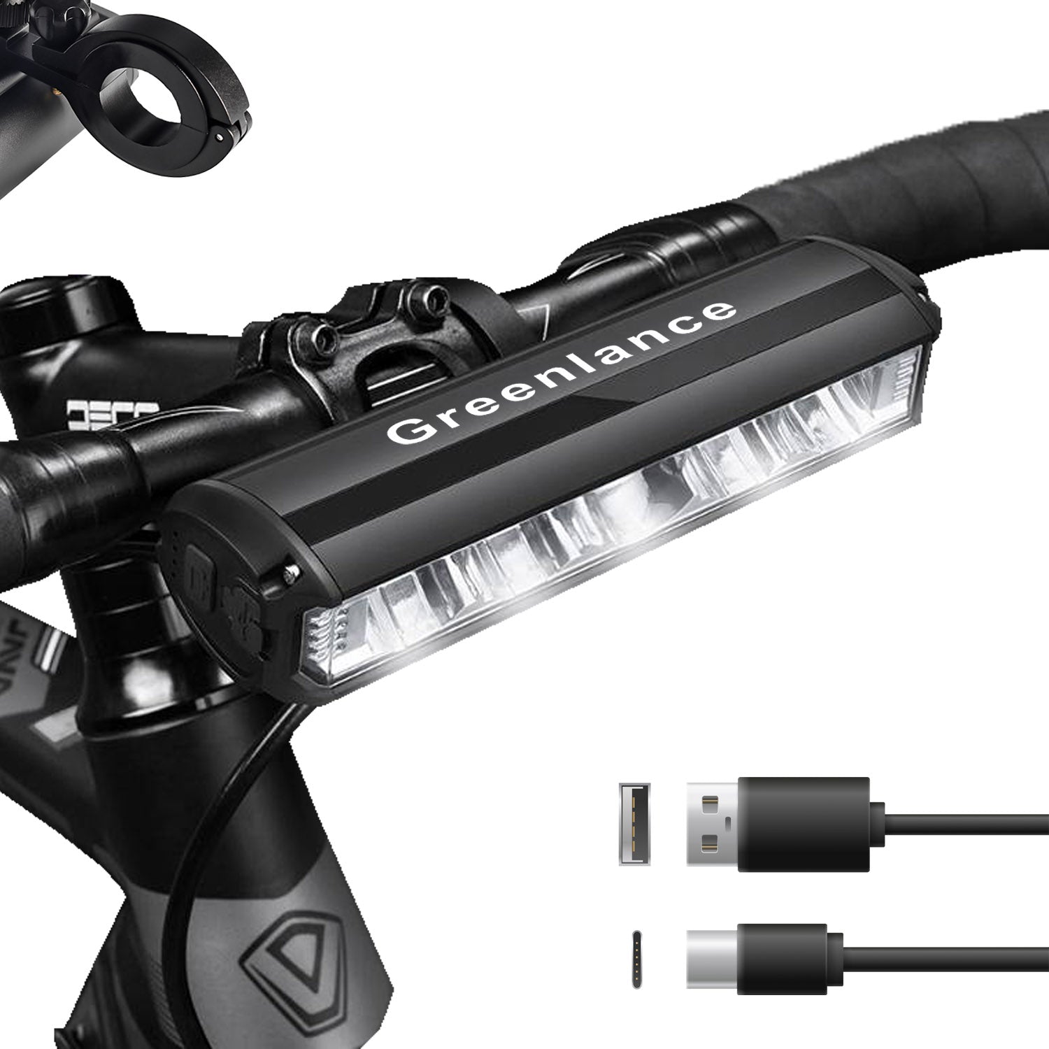 Waterproof LED Bar Bike Light: Ultimate Confidence in Any Weather