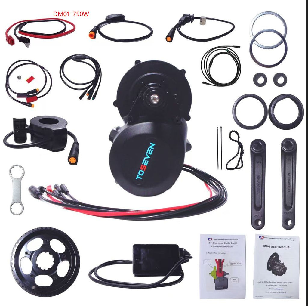 ToSeven DM01 750W - 1000W Mid Drive Conversion Kit