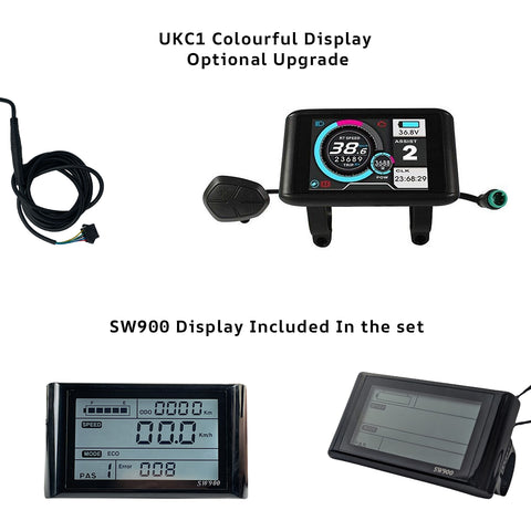 Electric Bike Display UKC1 and SW900