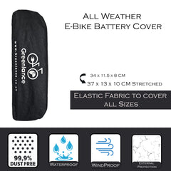 Waterproof E-Bike Battery Cover