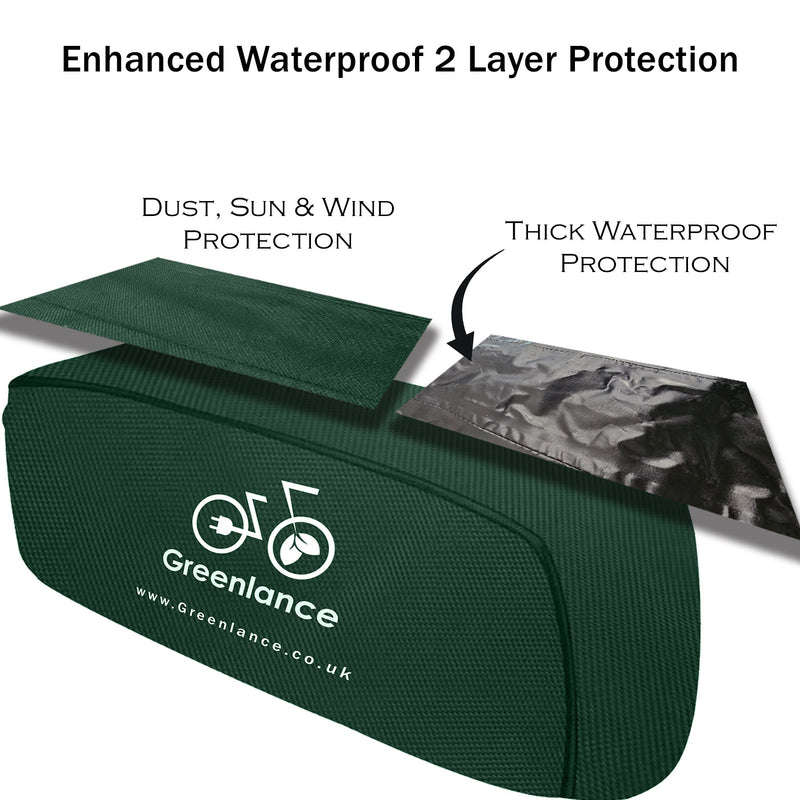 Limited Edition - Navy Green E-Bike Waterproof Cover
