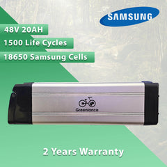 E-Bike Battery Samsung Electric Bike Battery 48V 20AH | Silverfish